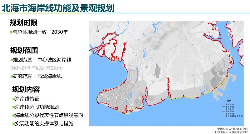 北海市海岸线功能及景观概念规划